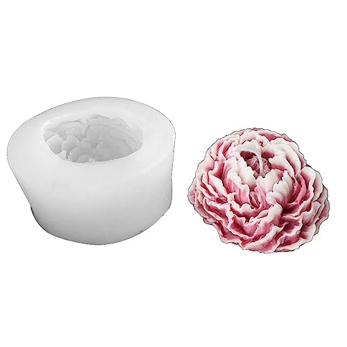 Blumenseife Schimmelpilze Pfingstgezogene Silikonform Handgefertigtes Handwerk Epoxidharz Gussform Kuchen Back Dekorationstool von Geavonyg
