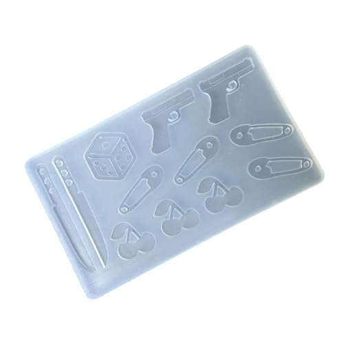 CHERRES Accessoires Form Flexible Silikonschmuck Charm Form Epoxidharz Accessoire Für Handwerksliebhaber Einfache Saubere Silikonhandwerksvorräte CHERRES Accessoires Form Flexible Silikonschmuck Charm Form Epoxidharz Accessoire Für Handwerksliebhaber Einfache Saubere Silikonhandwerksvorräte von Geavonyg