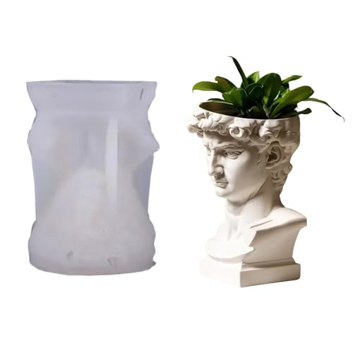 Detaillierte Skulptur Pflanzer Silikonform Für Harz Beton Zement Hausgartenhandwerk Dekorative Versorgung Harz Handwerksform Mit von Geavonyg