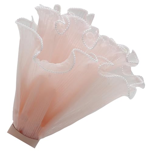 Elegante Weiße Organza Spitzenband Mit Rüschenfaltenverkleidung Für Hochzeitskleiddekorationen Und Bastelprojekte Weißer Tüllstoff Für Kleidungsdekoration Elegante Weiße Organza Spitzenband Mit Rüschenfaltenverkleidung Für Hochzeitskleiddekorationen Und Bastelprojekte Weißer Tüllstoff Für Kleidungsdekoration von Geavonyg