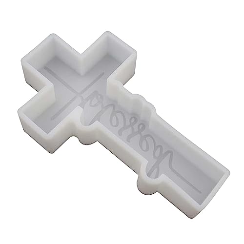 Faith Cross Anhänger Auto Freshie Silikonform Harzguss Für Seife Süßigkeiten Backen Handgefertigte Kerzendekoration Car Freshie Männer Ofen Sicheres Kreuz Schmuckseife Backepoxid von Geavonyg