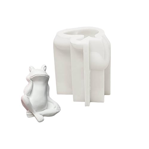 Frösche Ton Silikonformen Duft Kerzenform Tiergussform Formen Epoxidharzformen Faltenform Für Schokolade von Geavonyg
