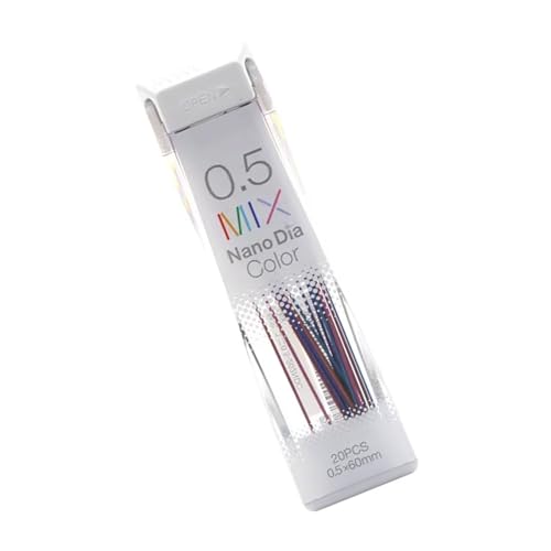 Geavonyg 20 Inszene 0 5 Mm Farbige Bleistift Nachfüllungen Für 0 5 Mm Automatische Mechanische Bleistiftzeichnung Skizzieren Von Kunstabbildungen Zum Zeichnen Von Stiften von Geavonyg