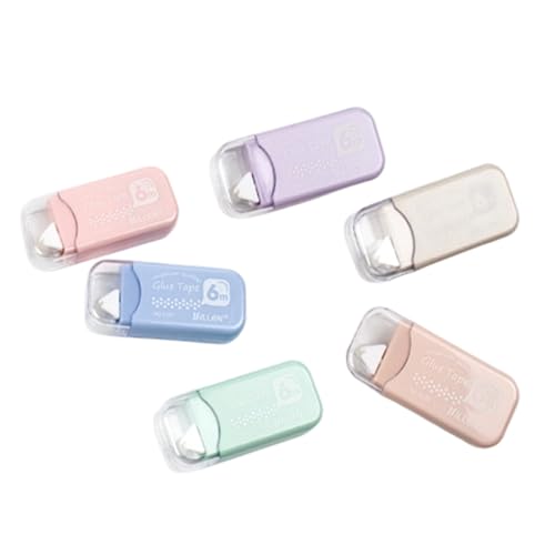Geavonyg 6PCS Repositionierbares Doppelseite Klebeband 6mmx6m Bandwalze Für Scrapbooking Kartenherstellung Fotoalbum Walzen Für Scrapbooking von Geavonyg