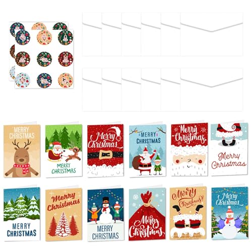 Geavonyg Aufkleber Geburtstagskarten Begrüßung Santa Holiday Für Geburtstagspapier Weihnachtskarten Karten Mit Umschlägen Geavonyg Aufkleber Geburtstagskarten Begrüßung Santa Holiday Für Geburtstagspapier Weihnachtskarten Karten Mit Umschlägen von Geavonyg