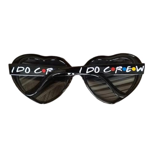 Geavonyg Braut Zu Brille Herzform Brautparty Für Frauen Hochzeit Bachelorette Party Brauthochzeitsbrillen von Geavonyg