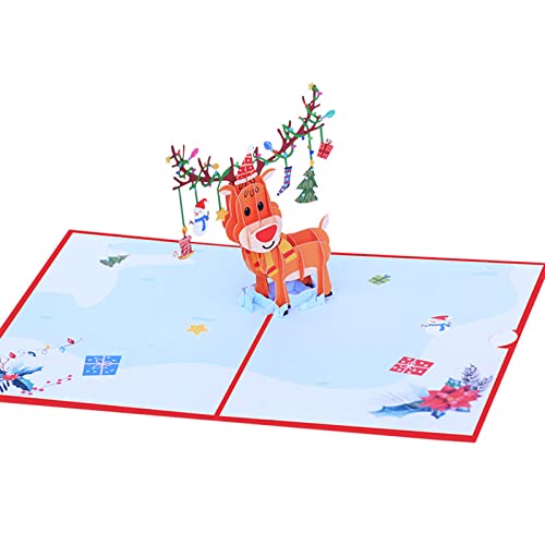 Geavonyg Desktop Ornament Card Handgefertigtes Papierschnitzer Urlaub Hochzeitssegen Danke von Geavonyg