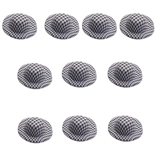 Geavonyg Unfertigte Hüte Basteln 5 8 Cm Stoffhut Blanks 10pcs Für Kinderpartydekorationen & Millinery Projects Hat Accessoires von Geavonyg