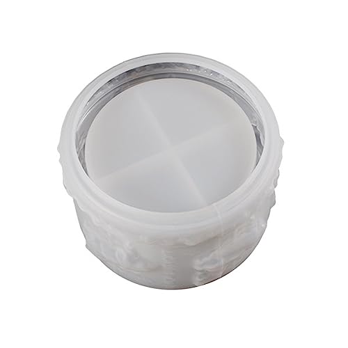 Glas Harzform Silikonformen Mit Deckel Epoxidharzgusswerkzeug Für Schmuck Aufbewahrungsbox Süßigkeitsbehälter Epoxid Silikonform Für Aufbewahrungskerzenhalter Schmuckstück von Geavonyg