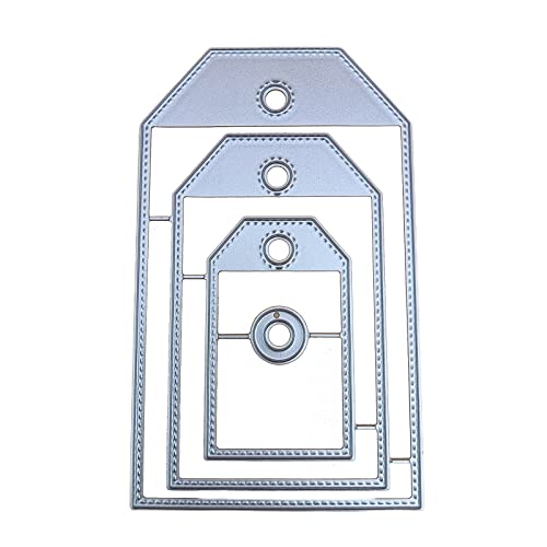 Hanging Tag Metal Cuting Stempel Stencil Scrapbooking Album Stempelpapierkarte Für Handgefertigte Grußkarten Prägen Sie Schnittstörungen Für Kartenherstellung von Geavonyg