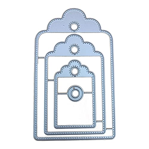 Hanging Tag Metal Cuting Stempel Stencil Scrapbooking Album Stempelpapierkarte Für Handgefertigte Grußkarten Prägen Sie Schnittstörungen Für Kartenherstellung von Geavonyg