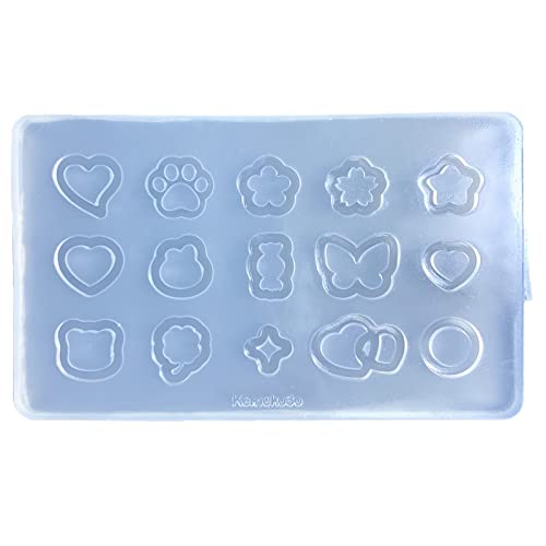 Harz Shaker Füllung Schimmel Silikon Herz Epoxidfüller Casting Füllung Für Schmuck Füllungen Ozeantiere/Halloween/Konstellation/Musik von Geavonyg