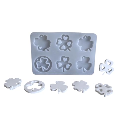 Harzschlüsselkettenformen Vier Blatt Pflanzenform Anhänger Formen Schmuck Magen Silikonformen Perfekt Für Handherstellung Schmuck Home Dekoration Form Harzschlüsselkettenformen Vier Blatt Pflanzenform Anhänger Formen Schmuck Magen Silikonformen Perfekt Für Handherstellung Schmuck Home Dekoration Form von Geavonyg