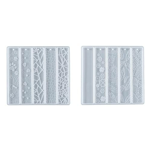 Kreatives Lesezeichenharzform Epoxidguss Makingformen Für Projekte Präsentiert Tags Rechteck Silikon Seifenschokoladen Rechteck Silikon Epoxidharz von Geavonyg