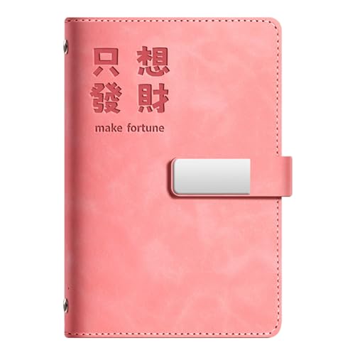 Leder Budgetplaner Mit 90 Seiten Budget Blatt 6 Ringe Bindemittel Abdeckungen Nachfüllbares Geld Organizer Notebook Für Die Planung Von Binder Financial Journal von Geavonyg