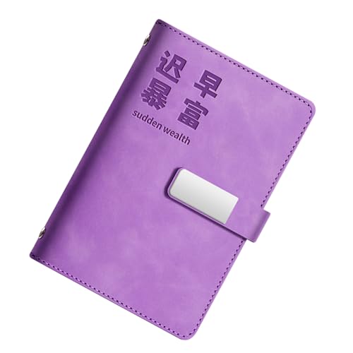 Leder Budgetplaner Mit 90 Seiten Budget Blatt 6 Ringe Bindemittel Abdeckungen Nachfüllbares Geld Organizer Notebook Für Die Planung Von Binder Financial Journal von Geavonyg