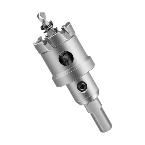 Lochschneider Für Harte Metall Hochleistungs Spitzen Set Mit Federbelastetem Bohrer Edelstahl Stahl von Geavonyg