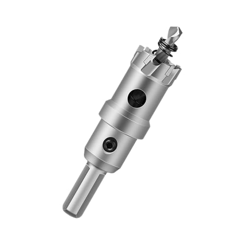 Lochschneider Für Harte Metall Hochleistungs Spitzen Set Mit Federbelastetem Bohrer Edelstahl Stahl von Geavonyg