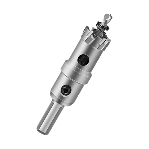 Lochschneider Für Harte Metall Hochleistungs Spitzen Set Mit Federbelastetem Bohrer Edelstahl Stahl von Geavonyg