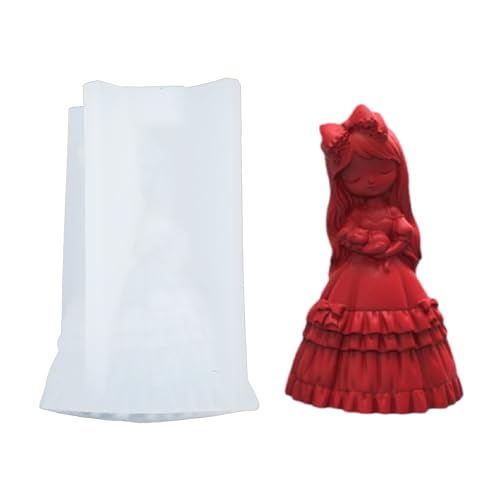 Mädchenform Silikon Bastelform von Geavonyg