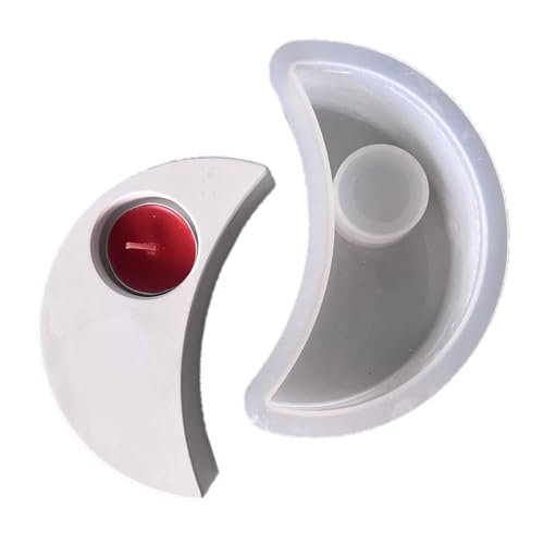 Mondform Kerzenhalter Silikonformen Epoxidharz Teelicht Kerzenpänner Formformen Form Kerzenkericht Silicon Teelight Mondform Kerzenhalter Silikonformen Epoxidharz Teelicht Kerzenpänner Formformen Form Kerzenkericht Silicon Teelight von Geavonyg