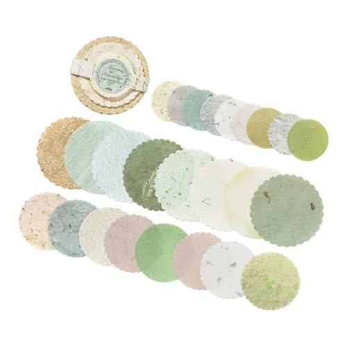 Papierscheiben Eleganter Papierjournal Mit Subtilen Retro Charmhandwerk Farbdisketten Für Kunstprojekte Journal Dekorative Aufkleber Papierscheiben Eleganter Papierjournal Mit Subtilen Retro Charmhandwerk Farbdisketten Für Kunstprojekte Journal Dekorative Aufkleber von Geavonyg