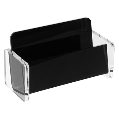 Schreibtisch Visitenkartenhalter Clear Acrylinhaber Inhaber Ständer Name Organisatoren Anzeigstand Für Office Card Organizer Für Schreibtisch von Geavonyg