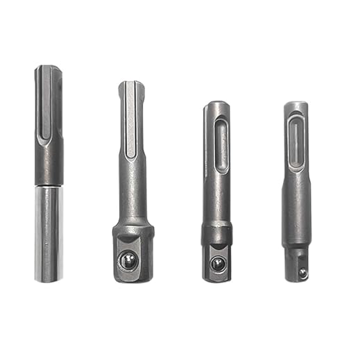 Set Von 4 Plus Sockeladapter Set Rosturdy Plus Bohrerweiterung Kohlenstoffstahlbithalter Erweiterung Zubehör von Geavonyg