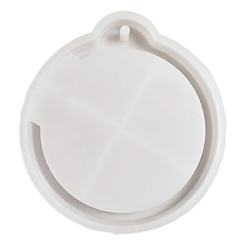 Silikon Runde Form Pendelland Harzschmuck Schimmelpilze Anhängere Form Perfekt Für Weihnachtsdekoration Und Geschenk Für Kreative Workshop Schimmelpilze von Geavonyg
