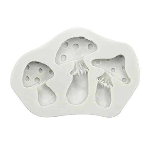 Silikonform Schokoladenpilzform Form Fondant Kuchen Süßigkeiten Seife Formen Back Dekorationswerkzeuge Für Dessert Kuchen Pilz Silikonform von Geavonyg
