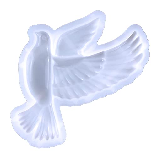 Taube Silikonform Tiere Harzschlüsselketten Anhänger Epoxid Schmuck Gussform Schimmelpilze von Geavonyg