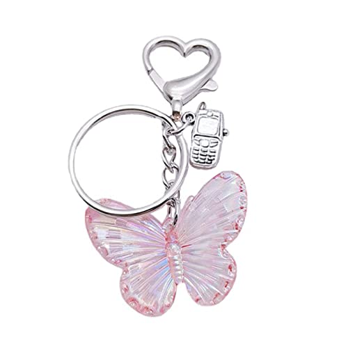 Trendy Butterfly Schlüsselbeutel Rucksack Hängende Anhänger Ornament Für Geldbörsen Schoolbags Tieranhänger Keyring Trendy Butterfly Schlüsselbeutel Rucksack Hängende Anhänger Ornament Für Geldbörsen Schoolbags Tieranhänger Keyring von Geavonyg