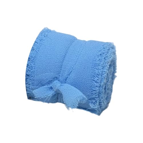 Weiches Chiffons Band Mit Kanten Für Kreative Geschenkverpackung Hochzeitshandwerk 5 Meter Dekoratives Chiffonband Weiches Chiffons Band Mit Kanten Für Kreative Geschenkverpackung Hochzeitshandwerk 5 Meter Dekoratives Chiffonband von Geavonyg