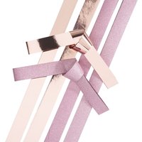 Papierstreifen "Rosa Glitter" von Gebrüder Bertels