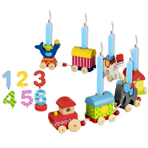 Geburtstagszug Set "Zirkuswelt" Goki, für Jungen, 23-tlg Geburtstagszug Set "Zirkuswelt" Goki, für Jungen, 23-tlg von Geburtstagsfee