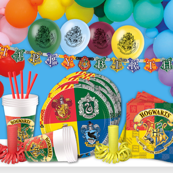 Harry Potter XL Mottoset, für 8 kleine Zauberer, 148-tlg Harry Potter XL Mottoset, für 8 kleine Zauberer, 148-tlg von Geburtstagsfee