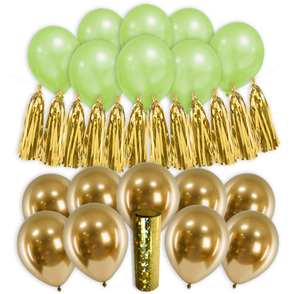 XL Raumdekoset Happy Birthday Gepunktetes Herz, 20-tlg. XL Raumdekoset Happy Birthday Gepunktetes Herz, 20-tlg. von Geburtstagsfee