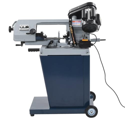 Gecheer Metallbandsäge 230 V mit Solidem Untergestell extra Sägeblatt Bandsäge Säge Metallsäge Sägemaschine Leerlaufdrehzahl des Motors: 1450 U/min,3 Leerlaufdrehzahlen: 23/34/55 m/min Gecheer Metallbandsäge 230 V mit Solidem Untergestell extra Sägeblatt Bandsäge Säge Metallsäge Sägemaschine Leerlaufdrehzahl des Motors: 1450 U/min,3 Leerlaufdrehzahlen: 23/34/55 m/min von Gecheer
