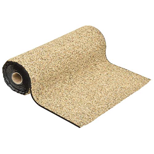 Gecheer Steinfolie Böschungsmatte Teichvlies Ufermatte Teichfolie Folie für Teichrand Bachlauf Natur-Sand 250x60 cm Gecheer Steinfolie Böschungsmatte Teichvlies Ufermatte Teichfolie Folie für Teichrand Bachlauf Natur-Sand 250x60 cm von Gecheer