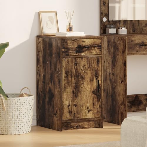 Sideboard Geräucherte Eiche 40x41x75 cm Ingenieuriertes Holz, Kommode Anrichte Schrank Beistellschrank Mehrzweckschrank Standschrank Bücherschrank Lagerschrank/ 865068 Sideboard Geräucherte Eiche 40x41x75 cm Ingenieuriertes Holz, Kommode Anrichte Schrank Beistellschrank Mehrzweckschrank Standschrank Bücherschrank Lagerschrank/ 865068 von Gecheer