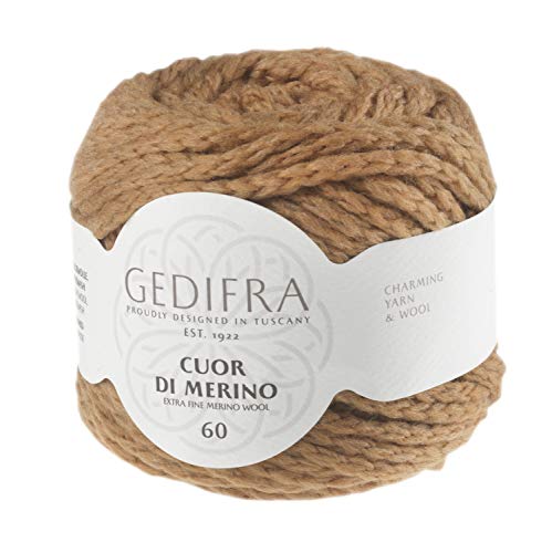 Gedifra Cuor Di Merino 60 9810003-00202 camel Handstrickgarn, Merinowolle, Schurwolle Gedifra Cuor Di Merino 60 9810003-00202 camel Handstrickgarn, Merinowolle, Schurwolle von Gedifra