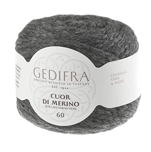 Gedifra Cuor Di Merino 60 9810003-00207 dunkelgrau Handstrickgarn, Merinowolle, Schurwolle Gedifra Cuor Di Merino 60 9810003-00207 dunkelgrau Handstrickgarn, Merinowolle, Schurwolle von Gedifra
