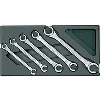 GEDORE Doppelringschlüssel-Satz offen 1731157 5-tlg. von Gedore