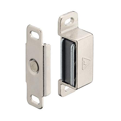 Gedotec Magnet-Schnapper Schrank-Tür Magnetverschluss Metall Türschnapper zum Schrauben | Stahl vernickelt | Haftkraft 4 kg | Tür-Verschluss eckig & extra Stark | 1 Stück - Schnäpper mit Gegenstück Gedotec Magnet-Schnapper Schrank-Tür Magnetverschluss Metall Türschnapper zum Schrauben | Stahl vernickelt | Haftkraft 4 kg | Tür-Verschluss eckig & extra Stark | 1 Stück - Schnäpper mit Gegenstück von Gedotec