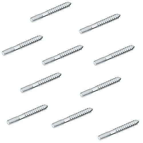 Gedotec Stockschrauben M4 Gewinde-Schraube für Möbelknopf - Griffe - Garderobenhaken & Beschläge | Möbelschrauben M4 x 30 mm | Stahl verzinkt | 20 Stück - Möbelgriff-Schrauben für Holz Wand-Paneele Gedotec Stockschrauben M4 Gewinde-Schraube für Möbelknopf - Griffe - Garderobenhaken & Beschläge | Möbelschrauben M4 x 30 mm | Stahl verzinkt | 20 Stück - Möbelgriff-Schrauben für Holz Wand-Paneele von Gedotec