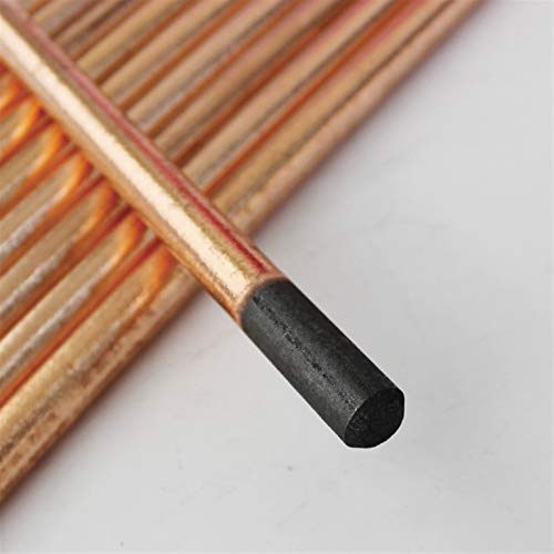 Geeyu ZHaonan-Schweißstäbe 5 stücke Kupfer madegraphit graphitelektrode, länge 355mm, 4mm / 5mm / 6mm / 7mm / 8mm / 10mm / 12mm, Zum Schweißen (Diameter : 5x355mm 5pcs) von Geeyu