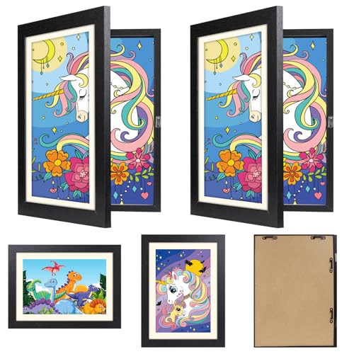 2 Pcs Holz Bilderrahmen Kinderzeichnungen A4 Kinder Kunstrahmen Frontöffnung Kinder Kunst Bilderrahmen aufklappbar Holz Bilderrahmen zum befüllen Kinderbilder für 150 Bilder Rahmen Kinderbilder 2 Pcs Holz Bilderrahmen Kinderzeichnungen A4 Kinder Kunstrahmen Frontöffnung Kinder Kunst Bilderrahmen aufklappbar Holz Bilderrahmen zum befüllen Kinderbilder für 150 Bilder Rahmen Kinderbilder von Geishayou