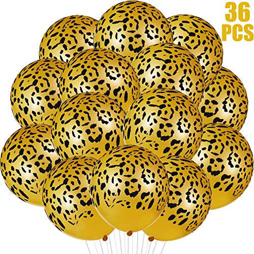 36 Stücke Leopard Flecken Latex Luftballons Gepard Luftballons Urwald Tier Ballons für Safari Party Lieferungen Urwald Geburtstag Party Dekoration 36 Stücke Leopard Flecken Latex Luftballons Gepard Luftballons Urwald Tier Ballons für Safari Party Lieferungen Urwald Geburtstag Party Dekoration von Gejoy