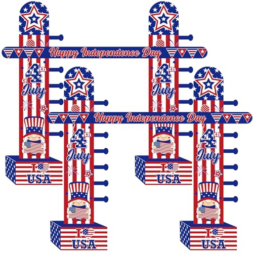 Gejoy Aufblasbares Limbo-Spiel zum 4. Juli, 150 cm, Unabhängigkeitstag, Partyspiel, rot, weiß, blau, Stern, USA-Flagge, aufblasbare Limbo, für Erwachsene, drinnen und draußen, Hof, patriotische Gejoy Aufblasbares Limbo-Spiel zum 4. Juli, 150 cm, Unabhängigkeitstag, Partyspiel, rot, weiß, blau, Stern, USA-Flagge, aufblasbare Limbo, für Erwachsene, drinnen und draußen, Hof, patriotische von Gejoy
