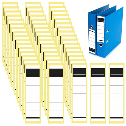 Gekamoyue 50 Stück Ordnerrücken Selbstklebend, 19×5.4cm Ordner Etiketten für 8 cm Breit Ordner, Aufkleber für Ordnerrücken selbstklebend für Büro, Bibliothek, Archivierung Gekamoyue 50 Stück Ordnerrücken Selbstklebend, 19×5.4cm Ordner Etiketten für 8 cm Breit Ordner, Aufkleber für Ordnerrücken selbstklebend für Büro, Bibliothek, Archivierung von Gekamoyue